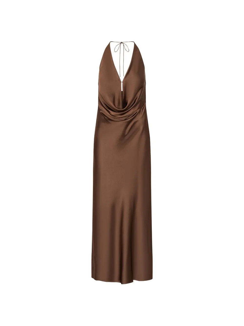 halterneck maxi dress - 1