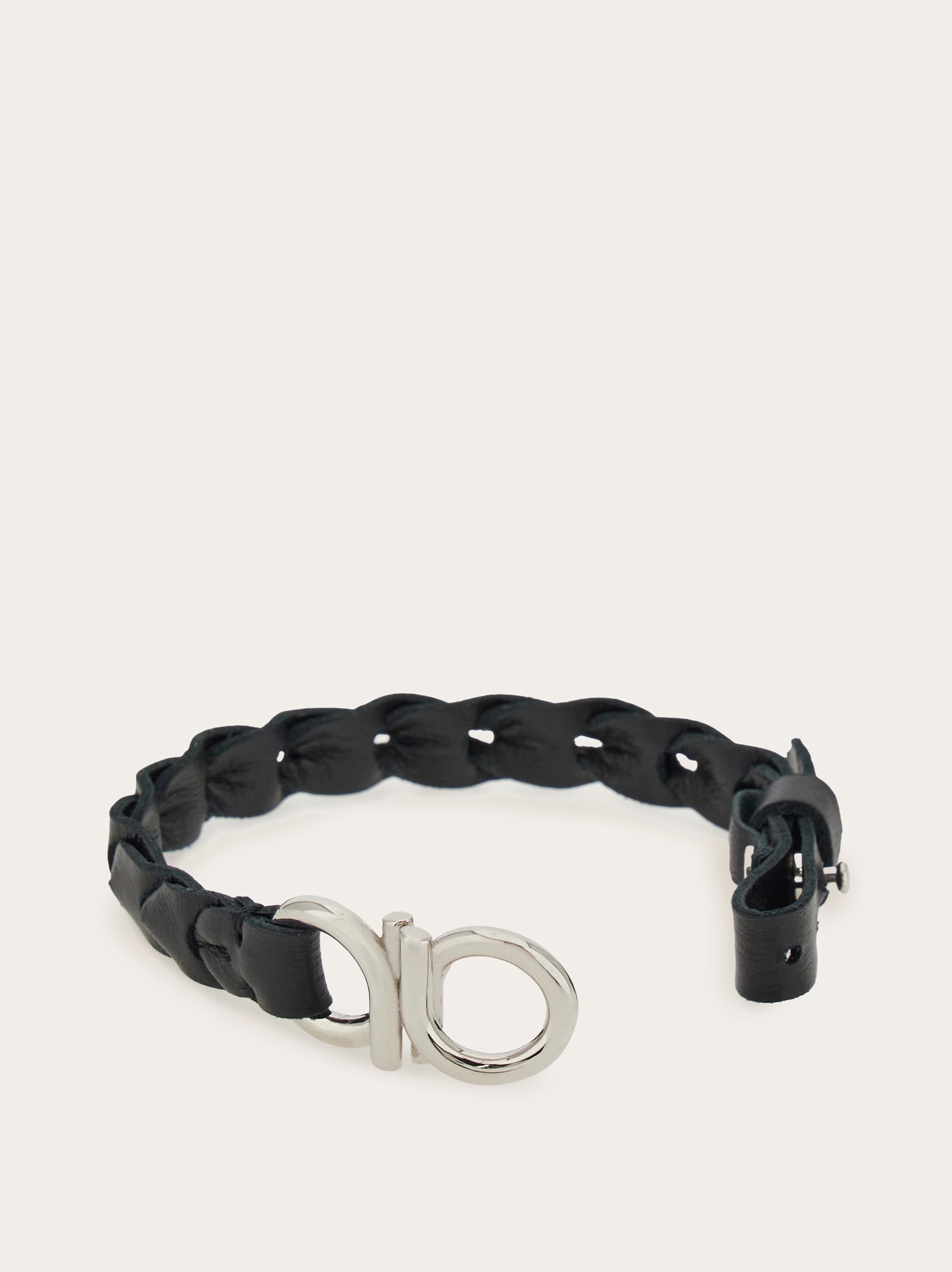 Braided Gancini bracelet - 4