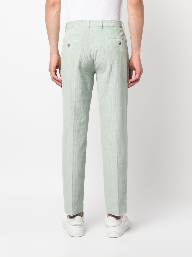 appliquÃ© pinstripe chino trousers 4