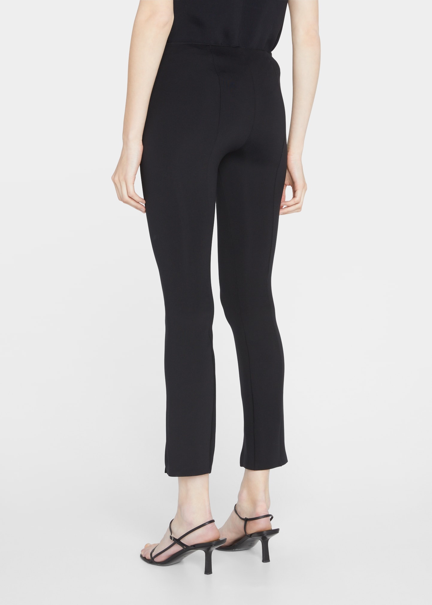 The Row Thilde Slit-Front Skinny Pants, bergdorfgoodman