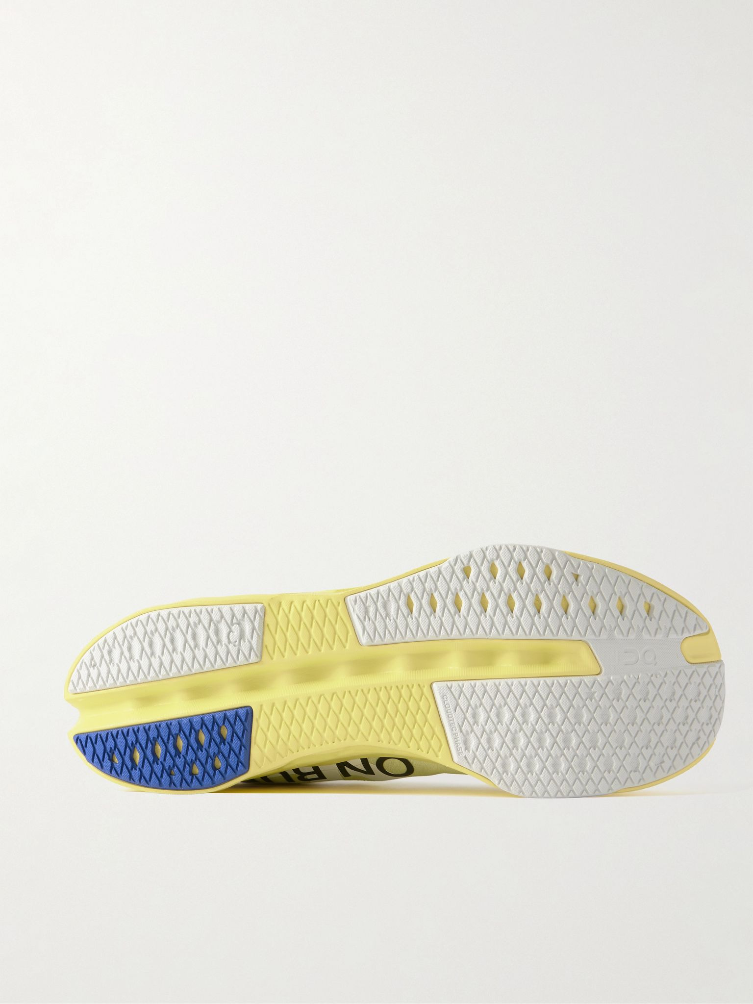 Cloudsurfer Next Z5 Rubber-Trimmed Recycled-Mesh Sneakers Yellow - 3