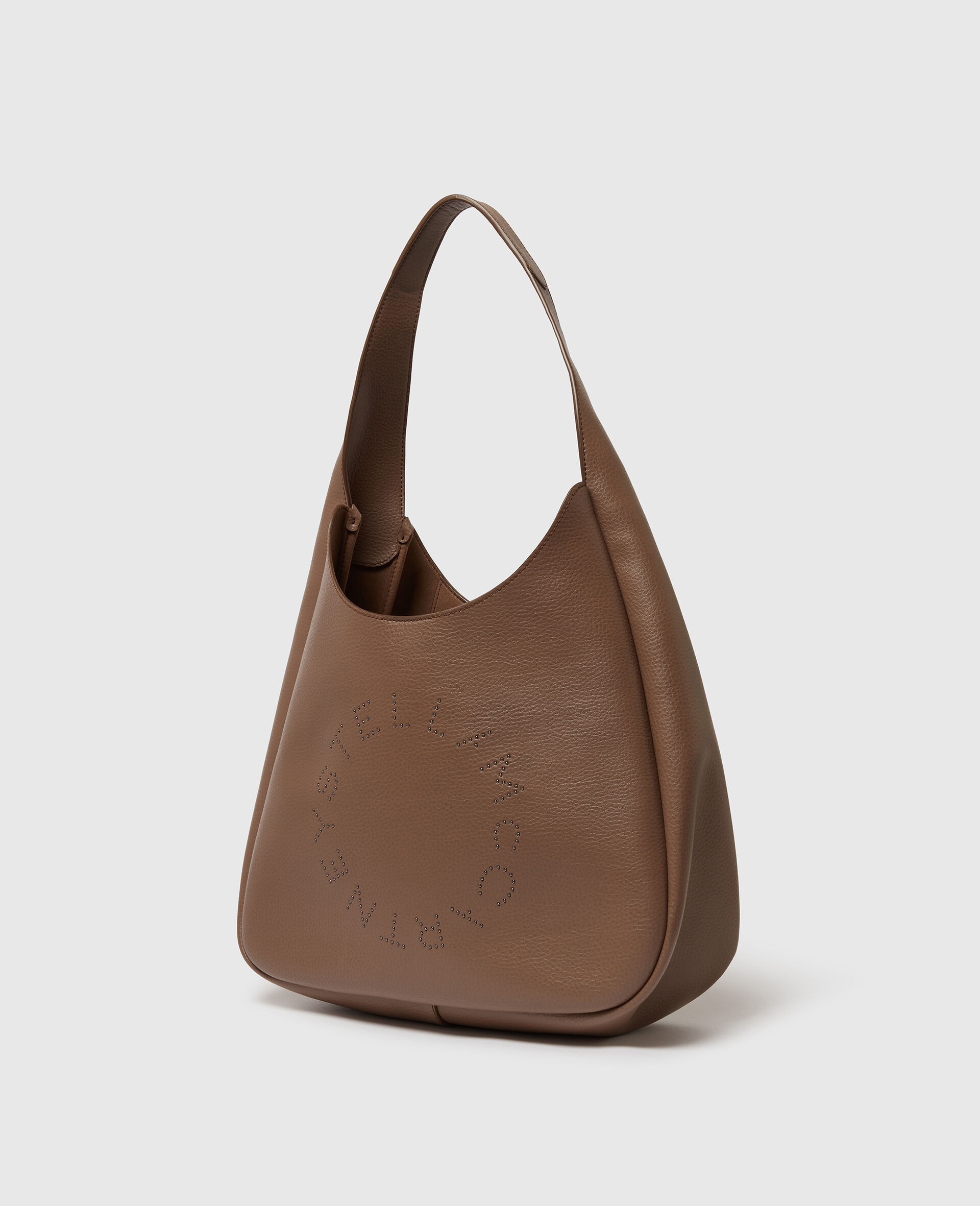Logo Slouchy Hobo Tote Bag - 3