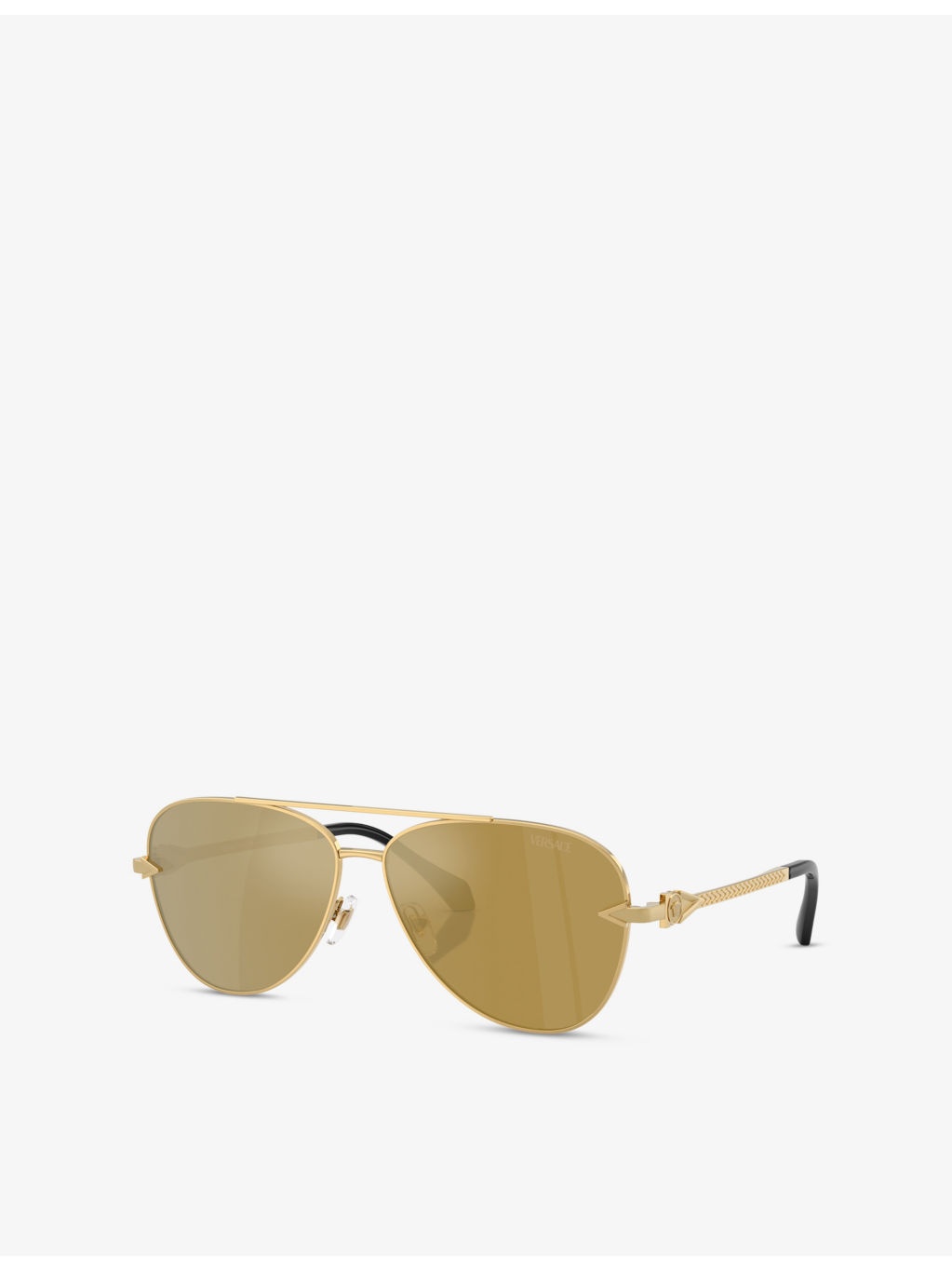 VE2283 Aviator-Frame Metal Sunglasses - 2