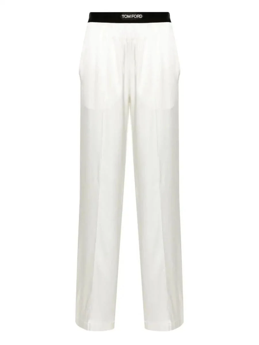 Tom Ford Stretch Silk Satin Pj Pants Clothing - 1