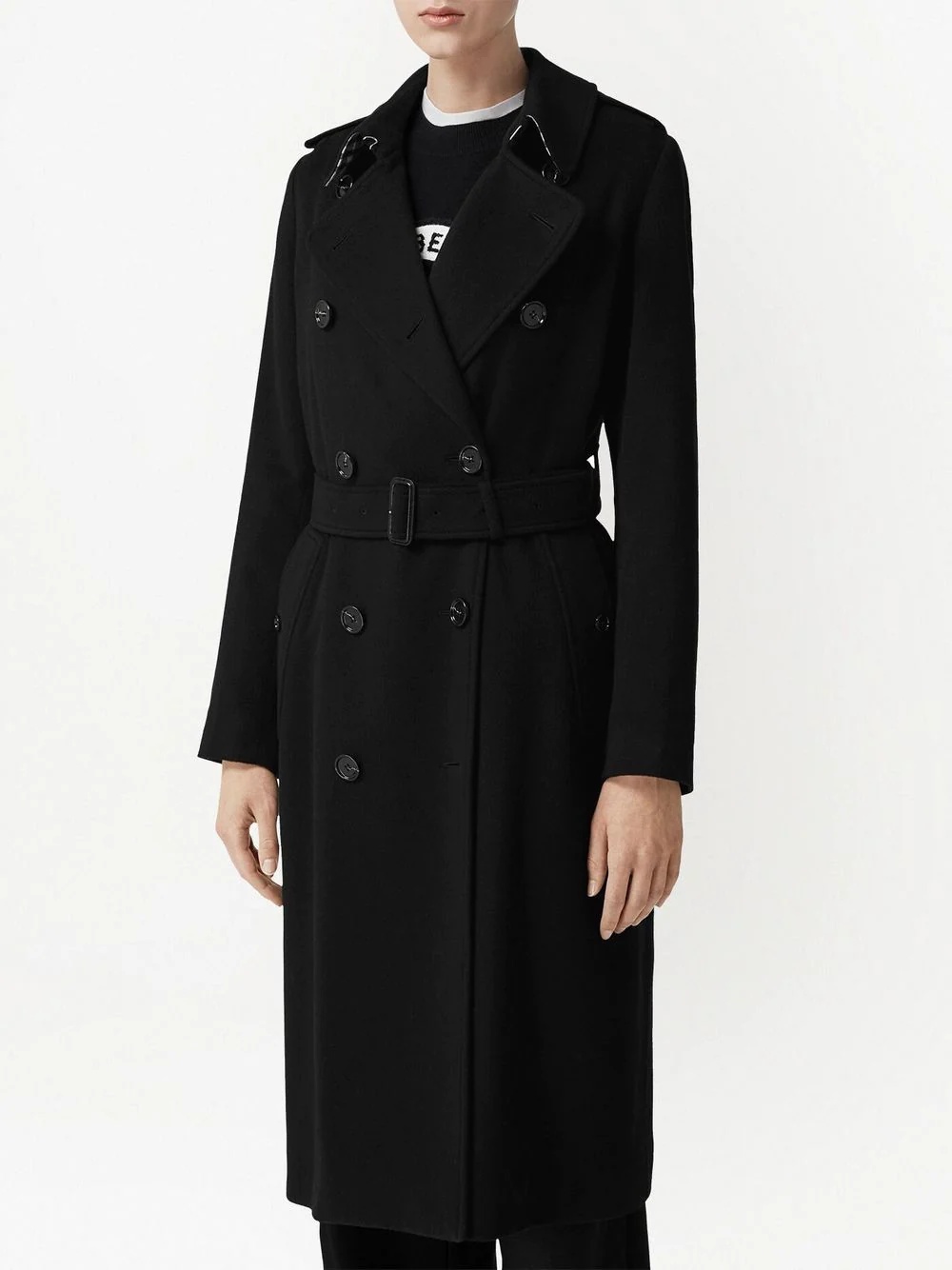 cashmere Kensington trench coat - 3