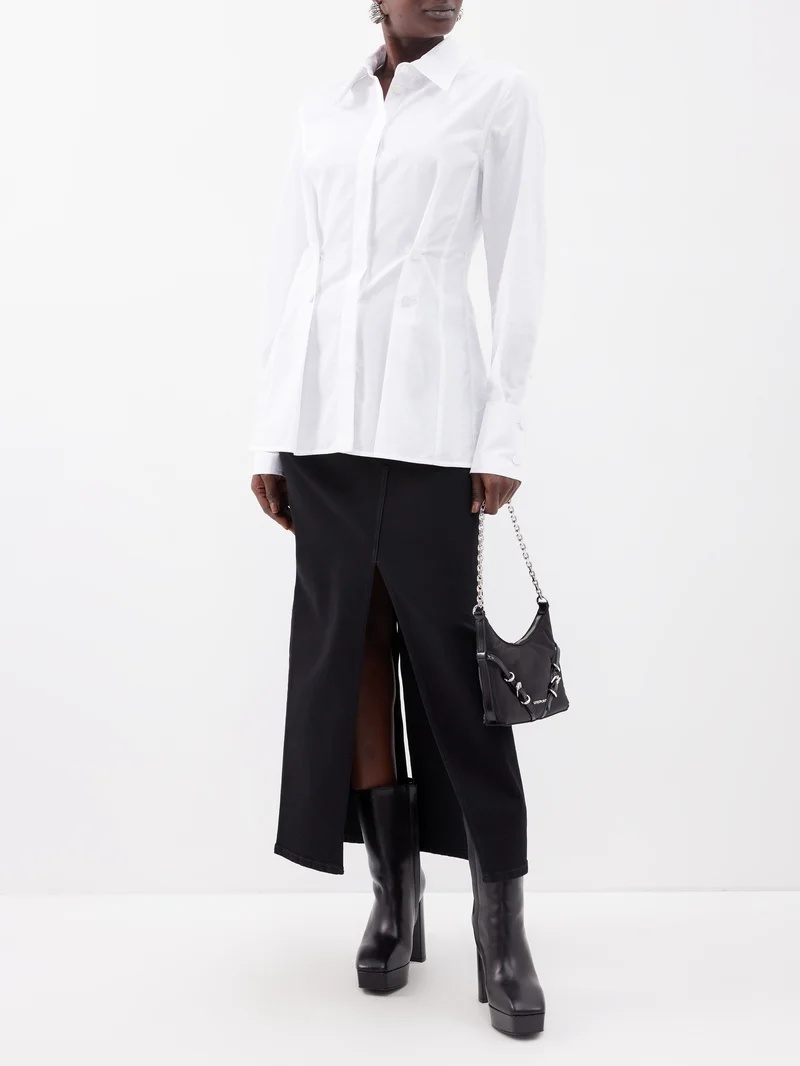 【GIVENCHY】BIG Sale★G-Lock Platform Boots 115 Givenchy G Lock 115 leather platform boots | matchesfashion