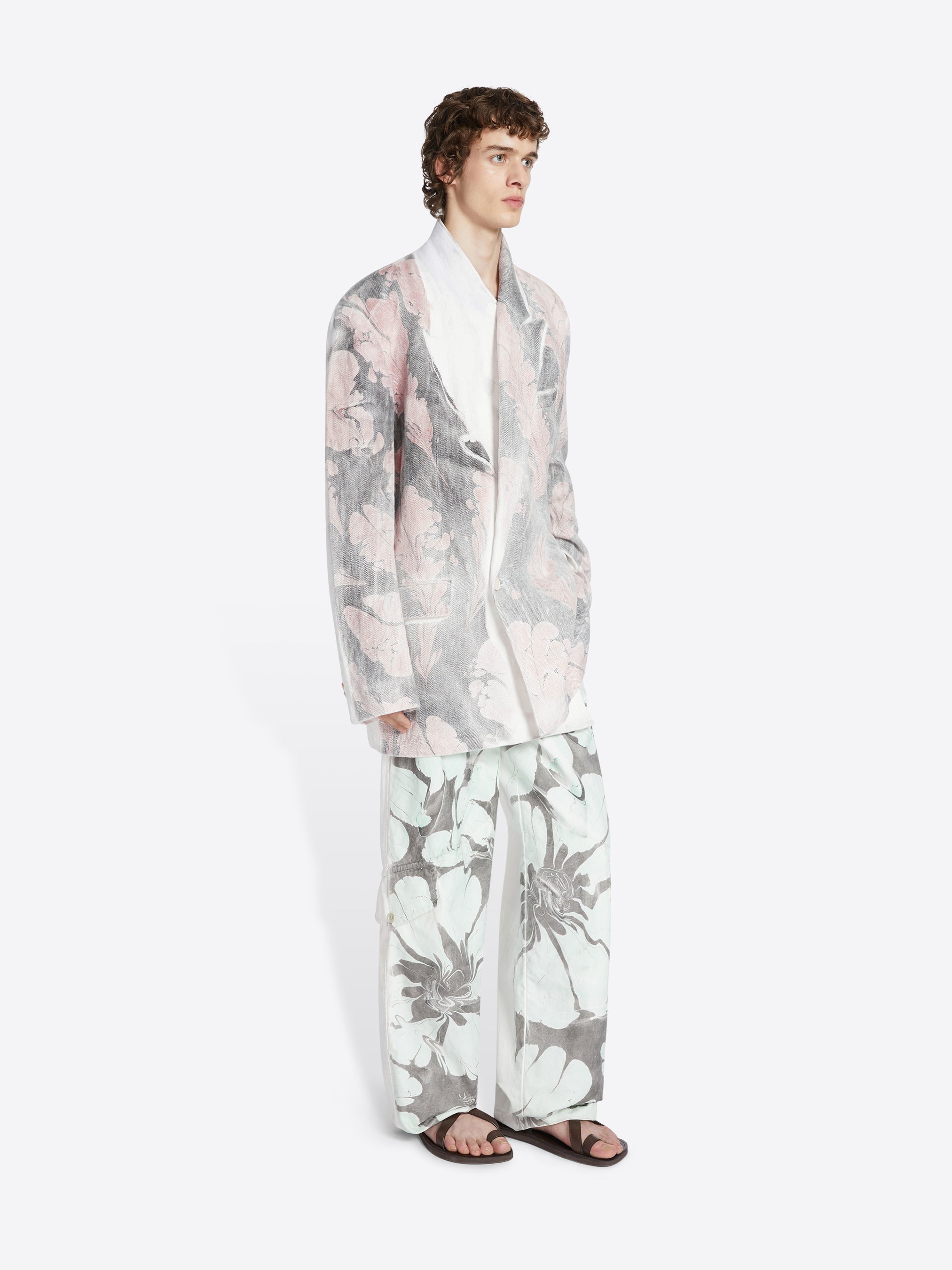 HAND PRINTED BLAZER - 3