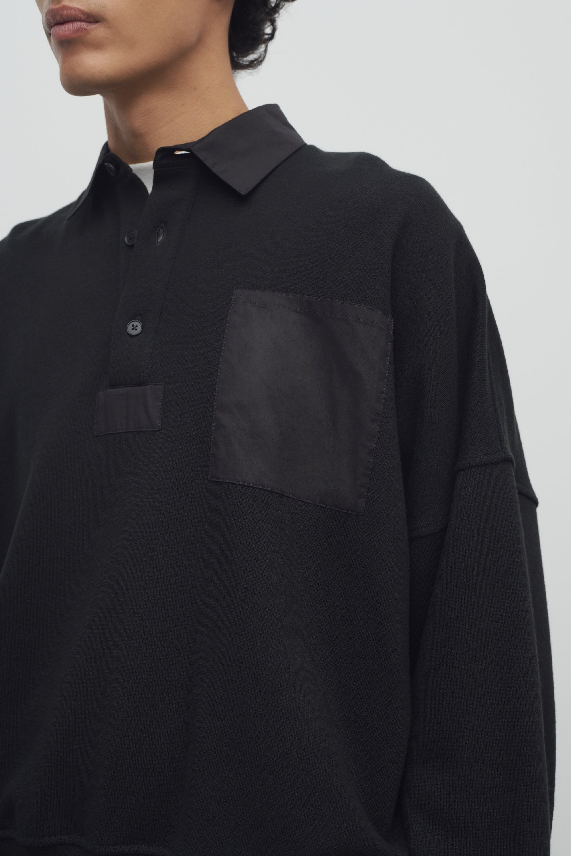 Dende Top in Cotton and Cashmere - 6