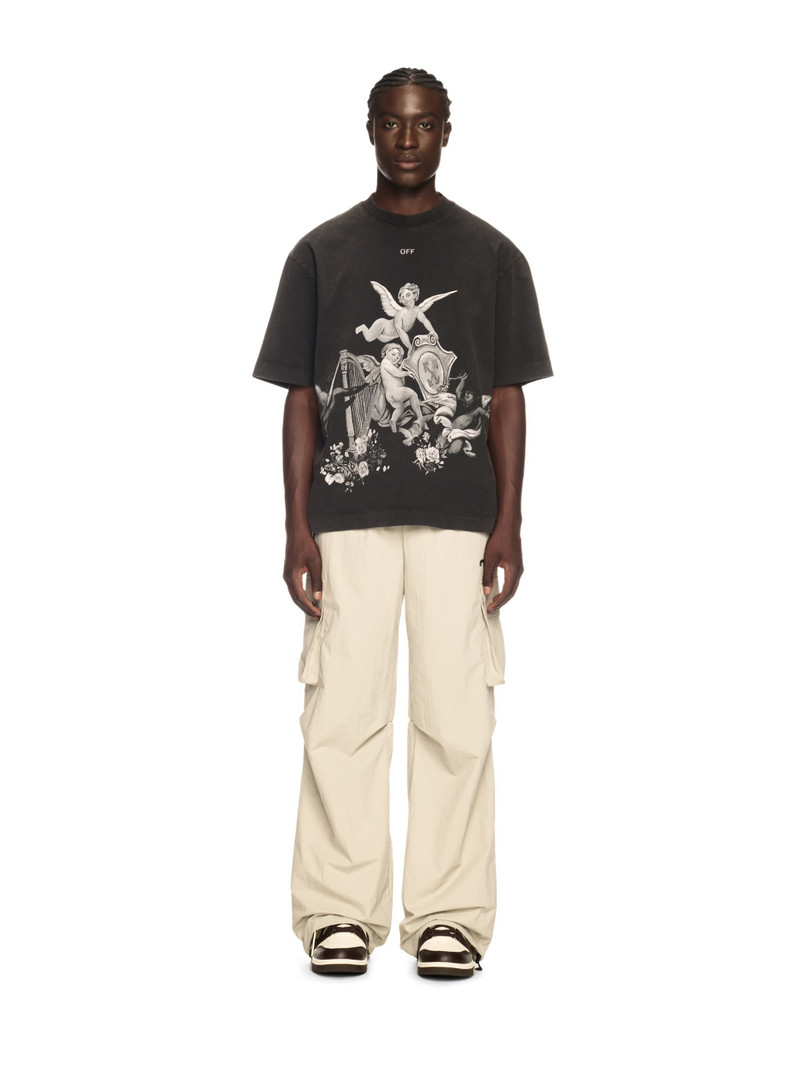Off-White Black Vintage Putti T-shirt outlook