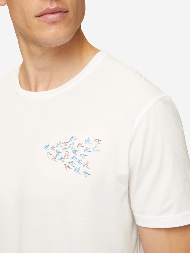 Men's T-Shirt Ripley 14 Pima Cotton Blue - 2