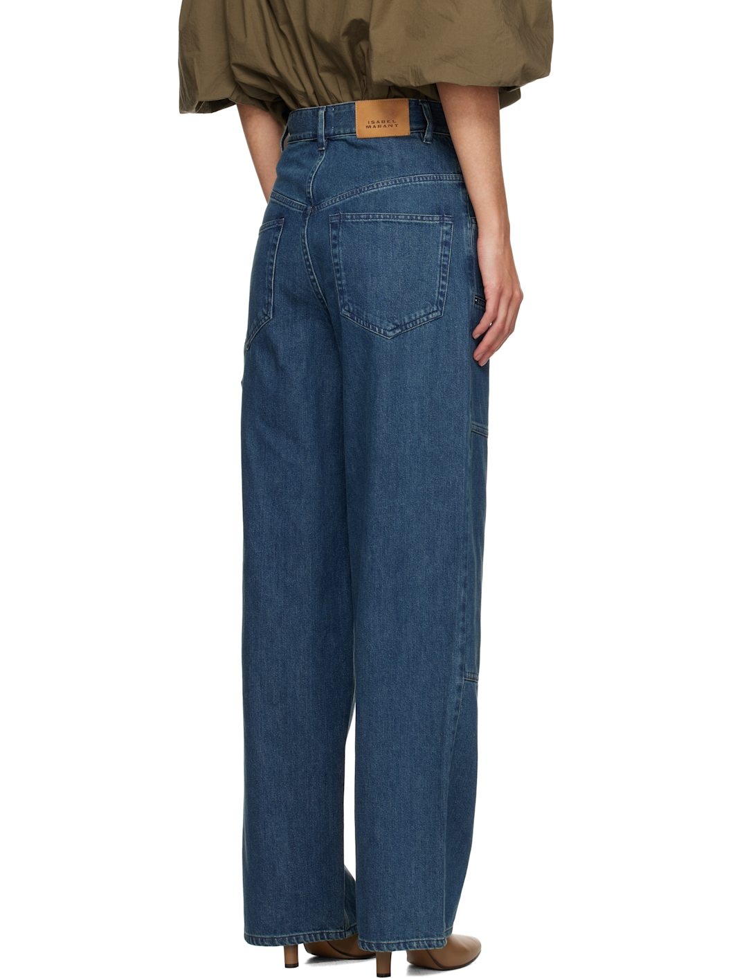 Isabel Marant Étoile Blue Ophra Jeans | REVERSIBLE