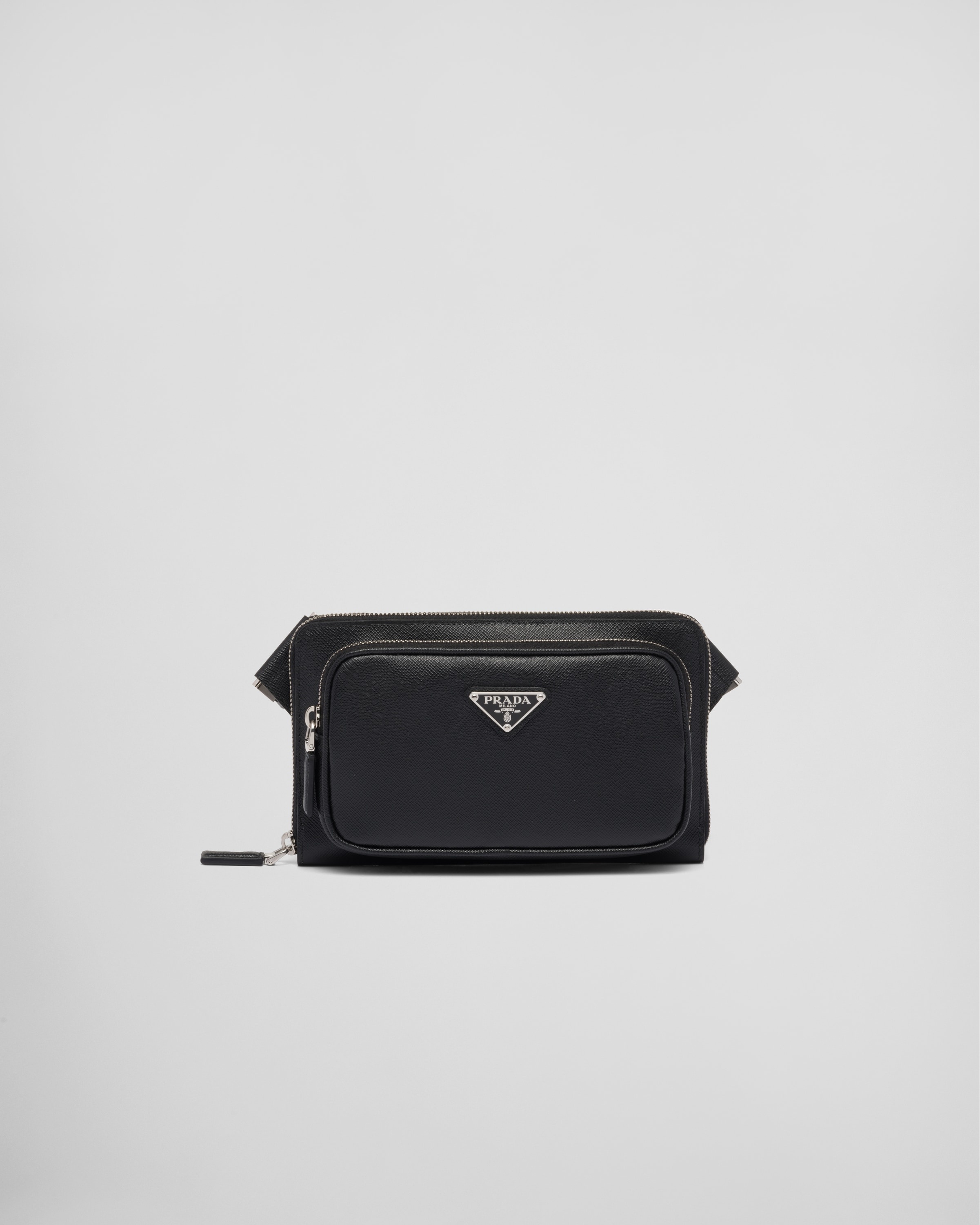 Bag - Shoulder - Canapa - Prada reversible Saffiano leather belt