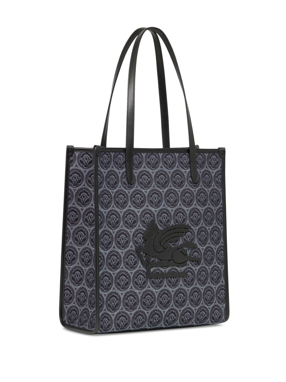 medium Love Trotter denim tote bag - 4