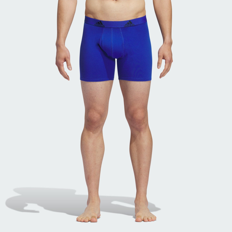 adidas Stretch Cotton 3-Pack Boxer Briefs outlook