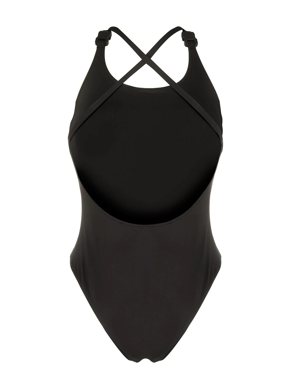 buckled strap swimsuit - 2