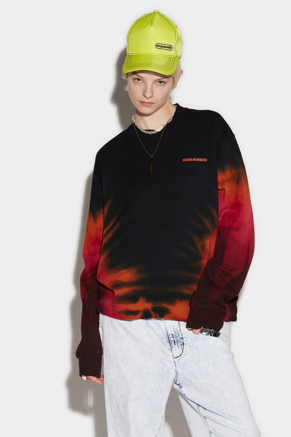 D2 FLAME COOL SWEATSHIRT - 1