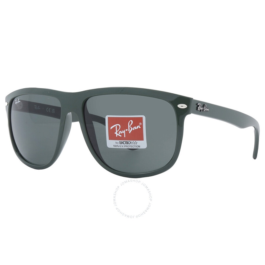 Ray Ban Boyfriend Dark Green Square Men's Sunglasses RB4147 671931 60 - 3