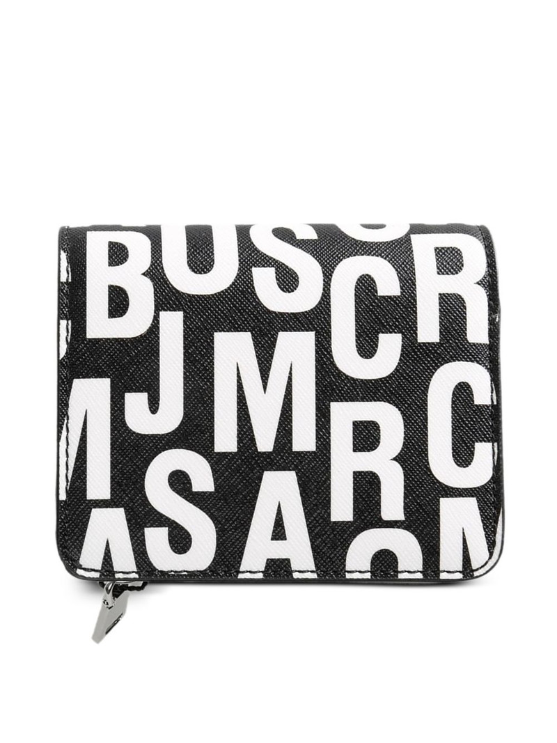 Marc Jacobs logo-plaque zip-fastening wallet outlook