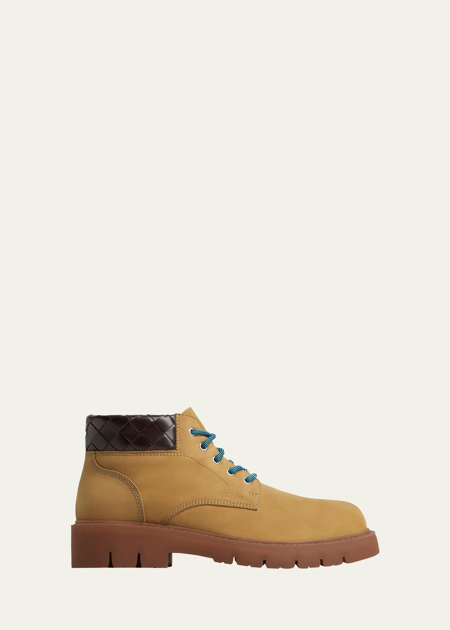 Men's Haddock Nubuck Leather Ankle Boots - 1