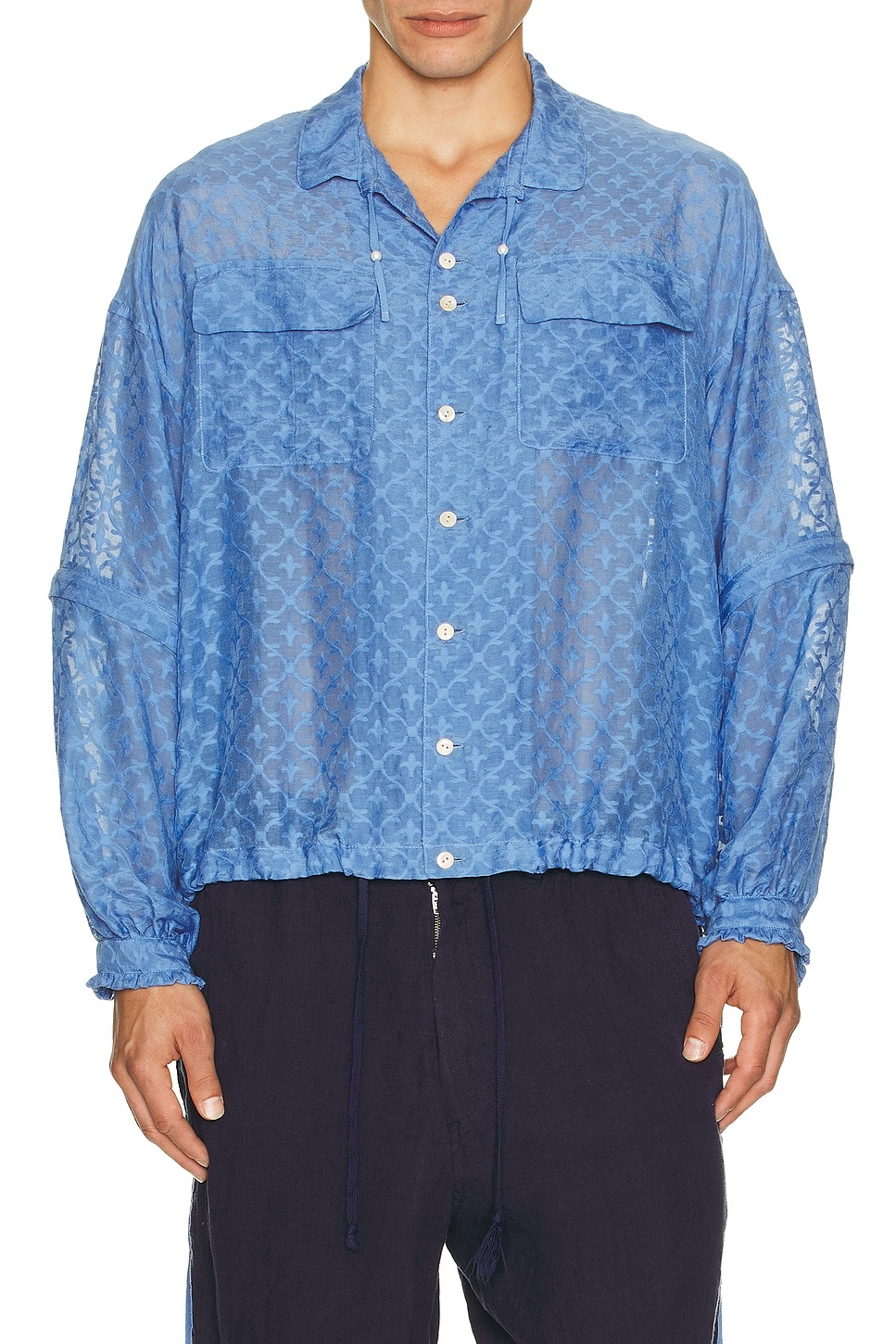 Long Sleeve Button Down Shirt - 4