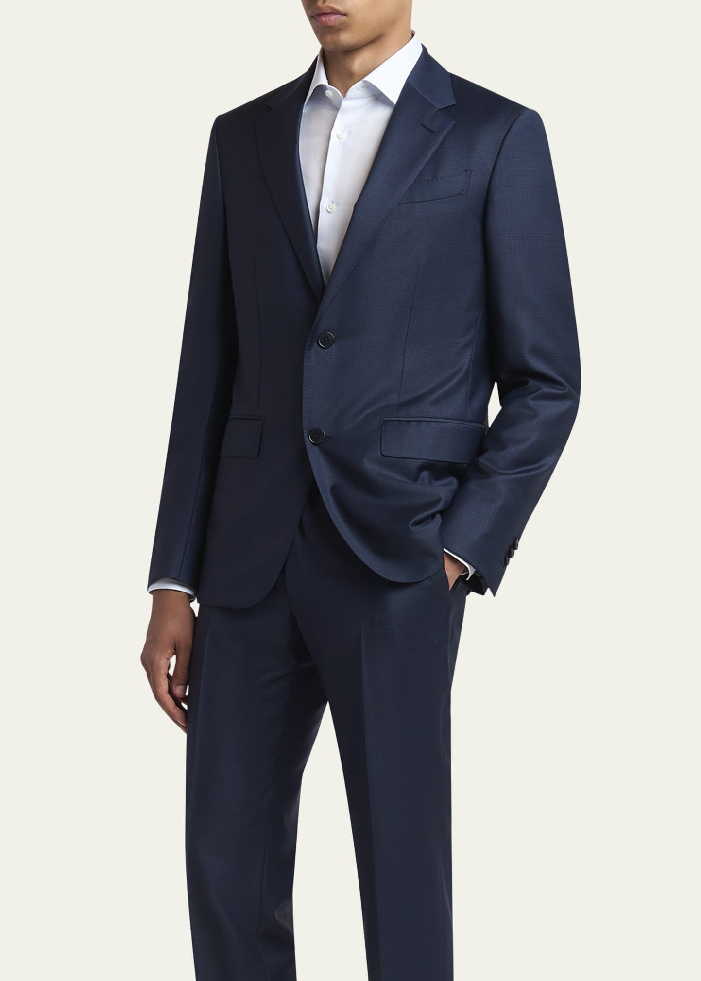 Men's Trofeo Plaid Suit - 4