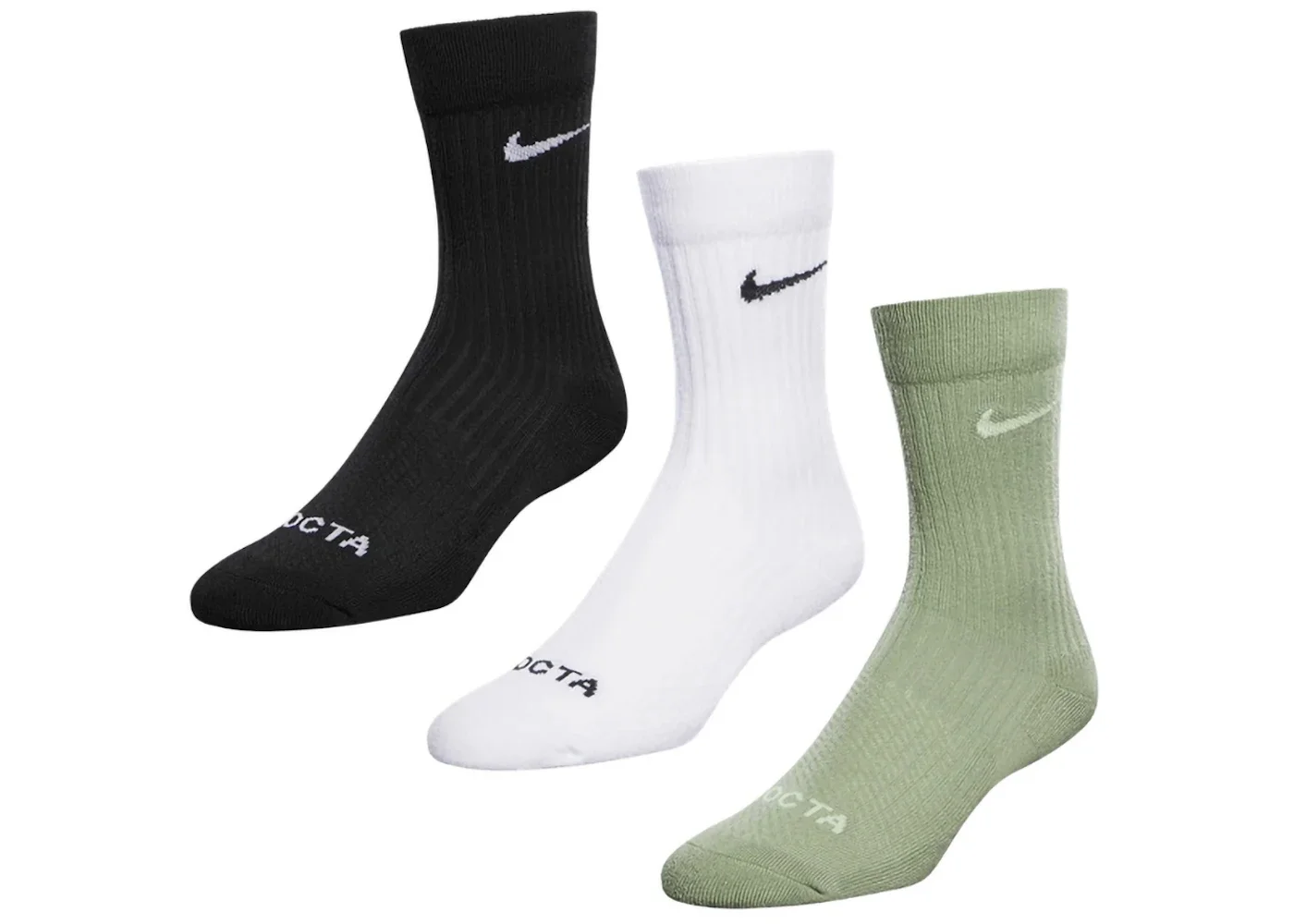 Nike Crew Cardinal Stock Socks (3 Pack) Multicolor - 1