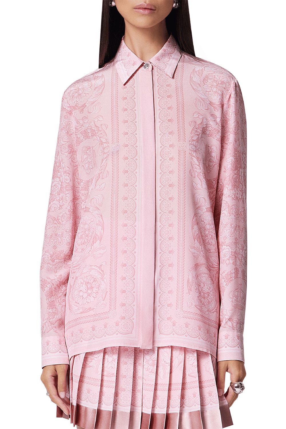 Barocco Shirt - Pale Pink - 2