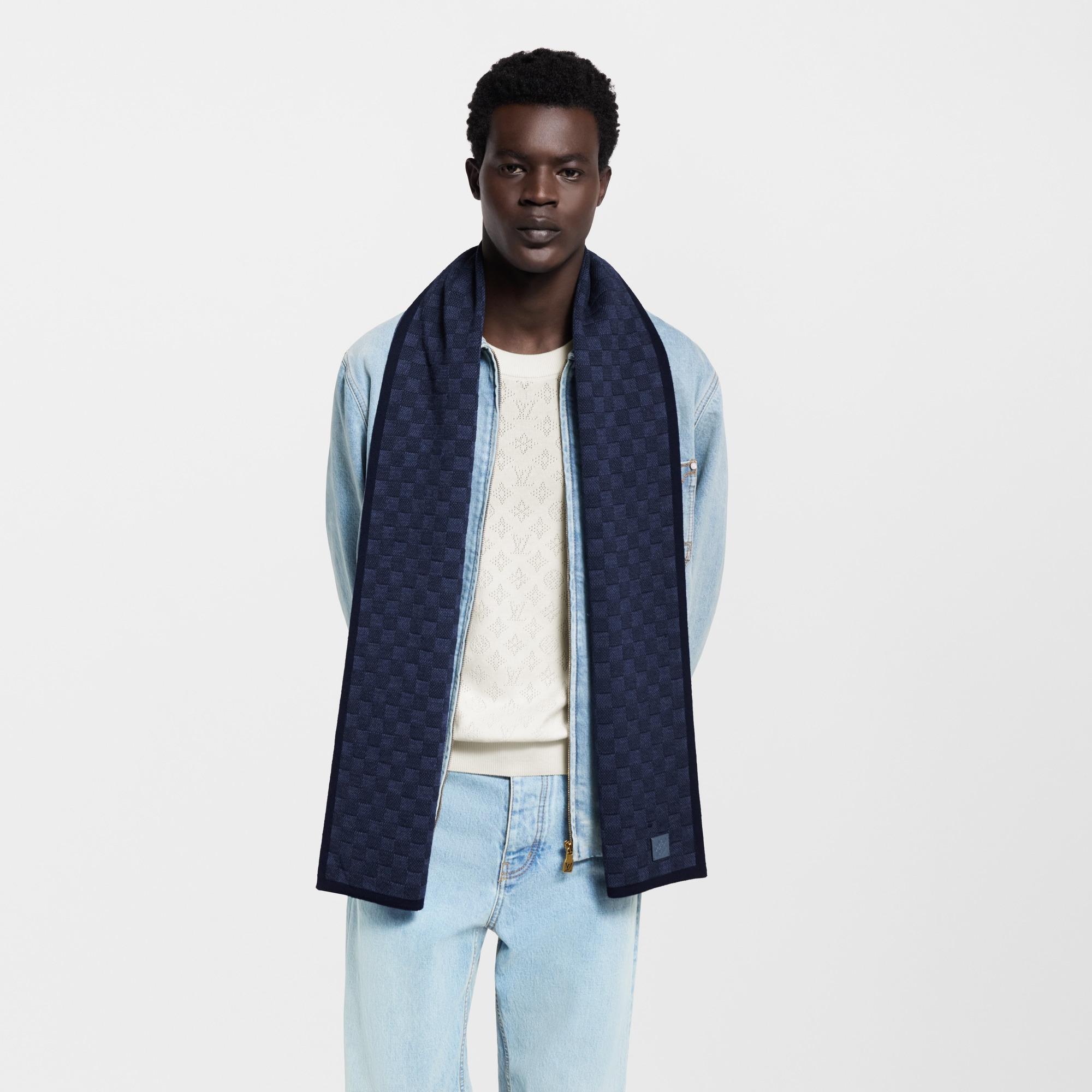 Néo Petit Damier Scarf - 7