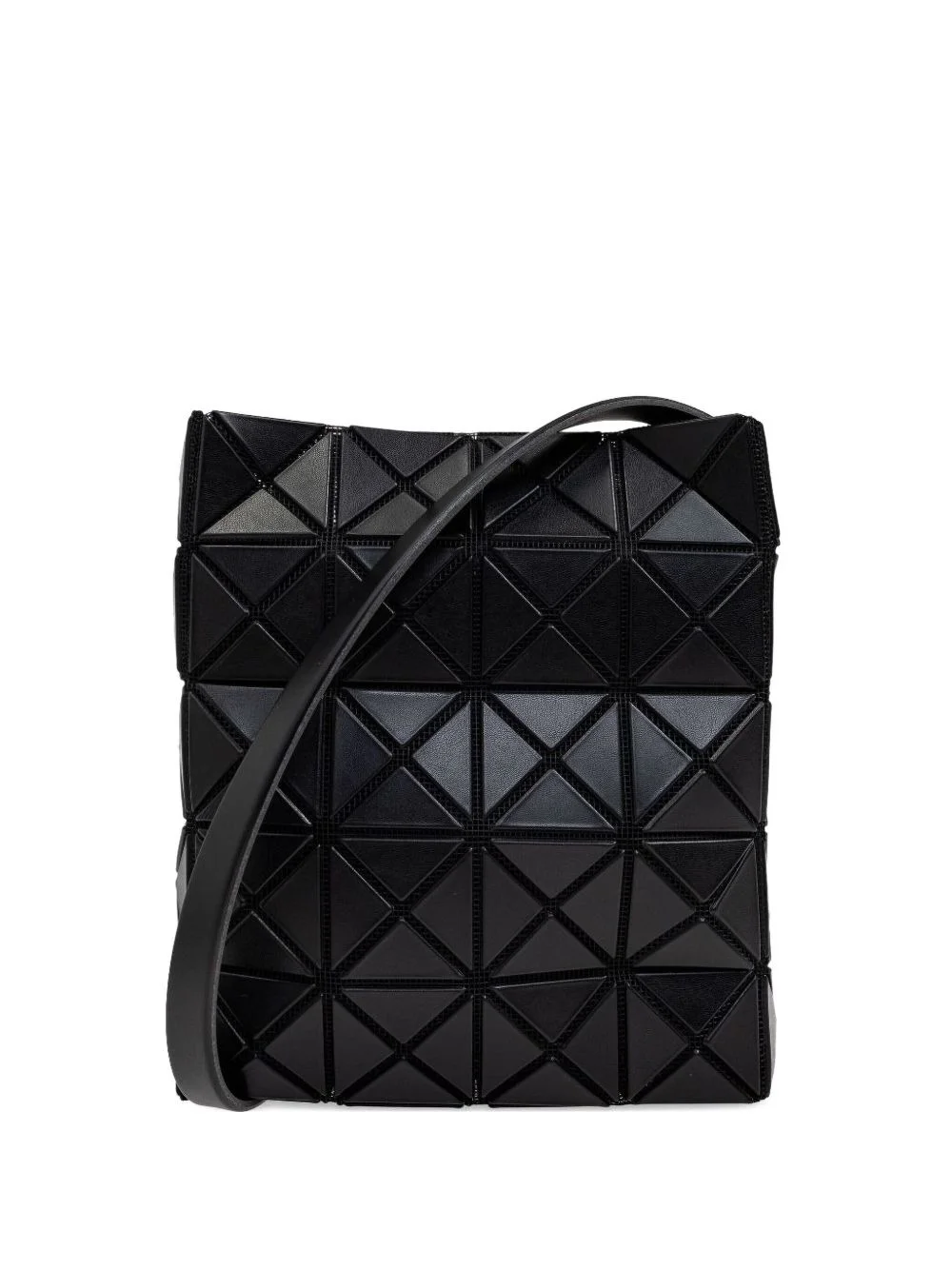 geometric-pattern shoulder bag - 1