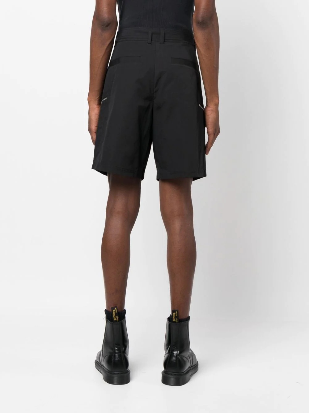 belted cargo shorts - 4