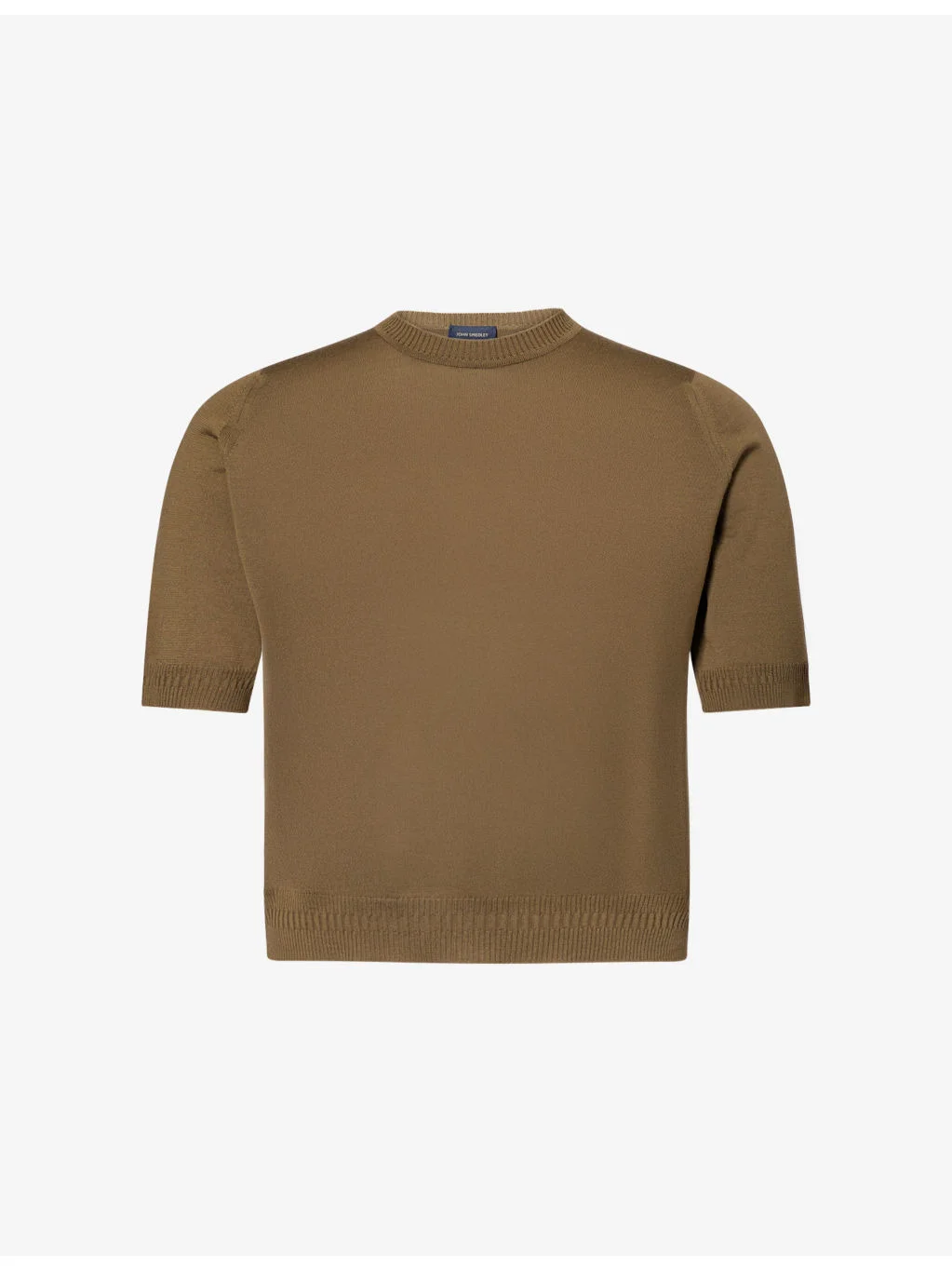 John Smedley X Bill Nighy Short-Sleeve Merino Wool Top - 1