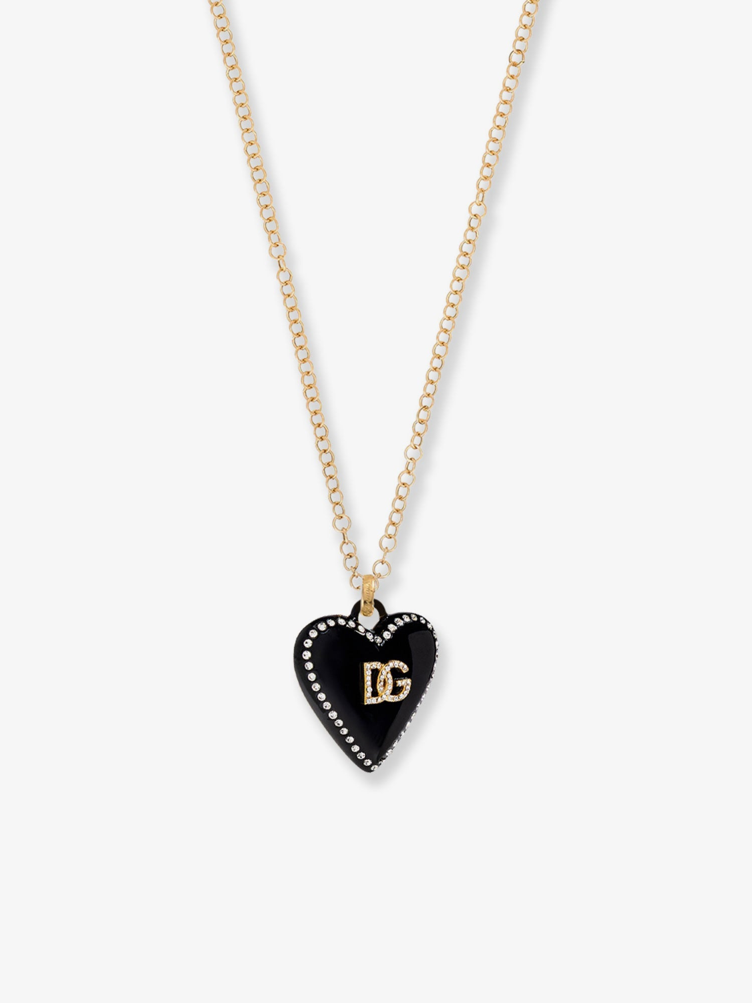 Dolce & Gabbana Metal Necklace With Rhinestones - 2