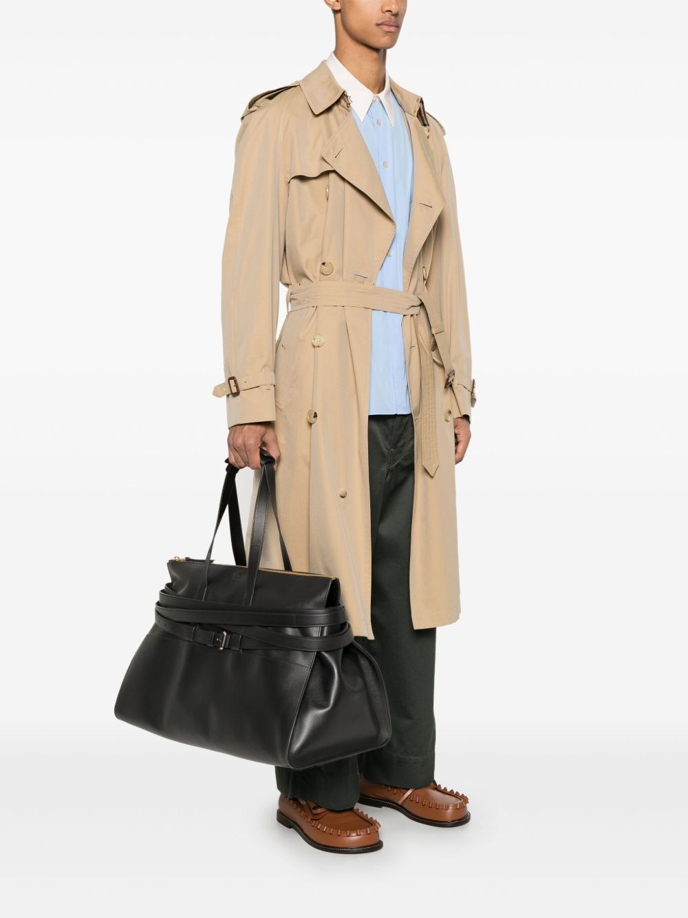 leather holdall - 2