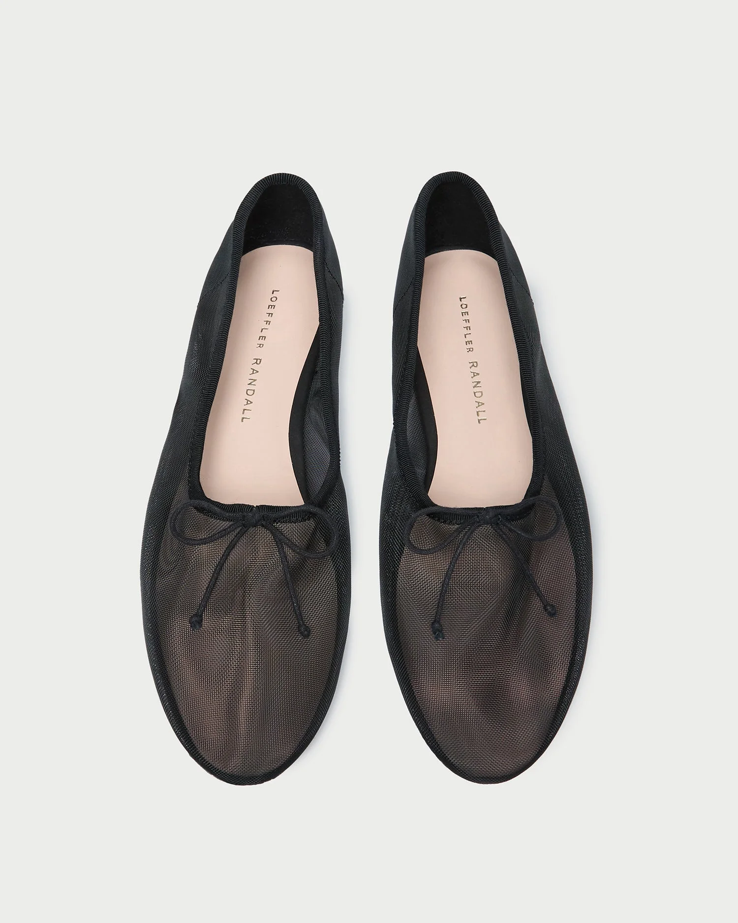 Landon Black Mesh Ballet Flat - 1