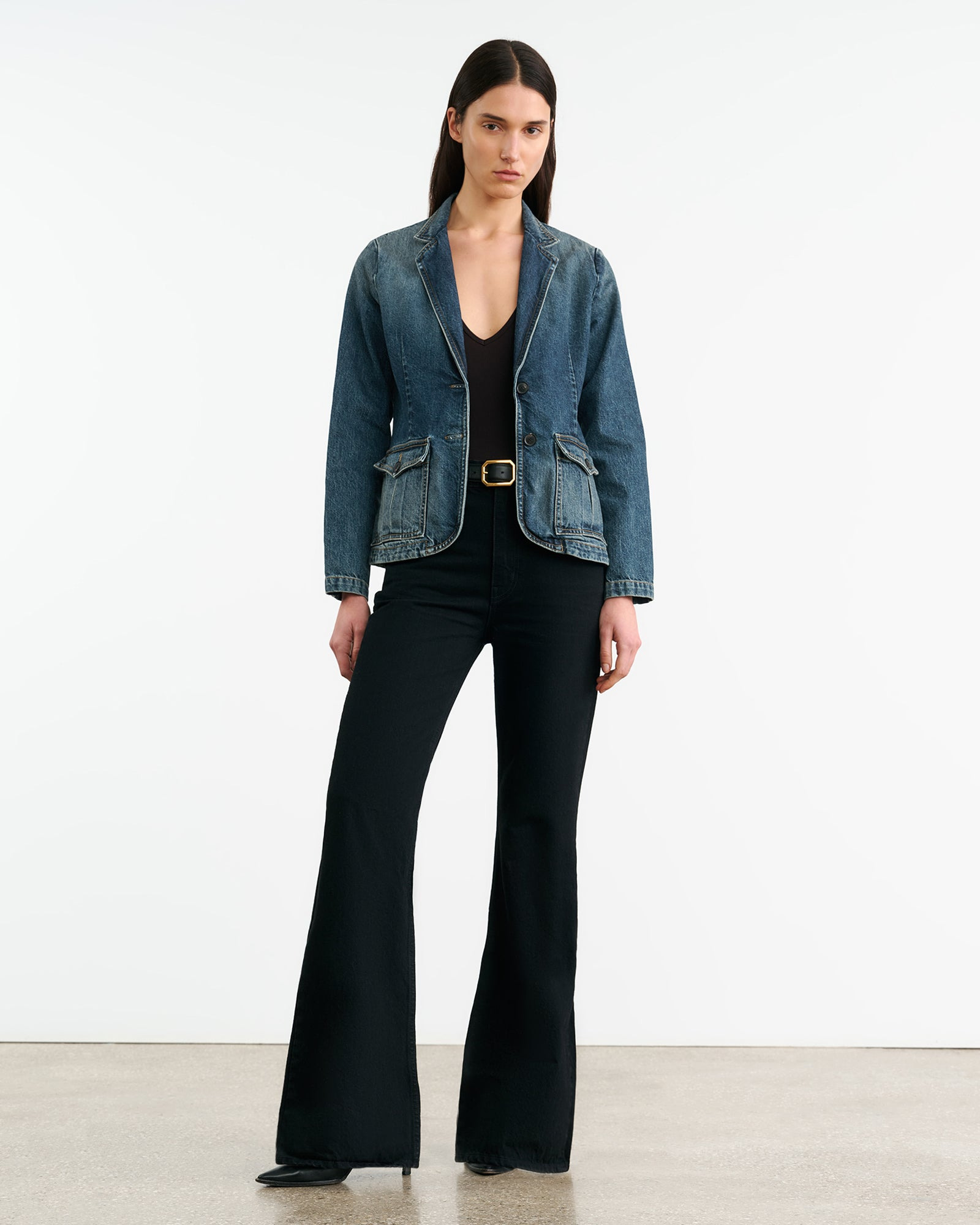 ELTON DENIM BLAZER - 4