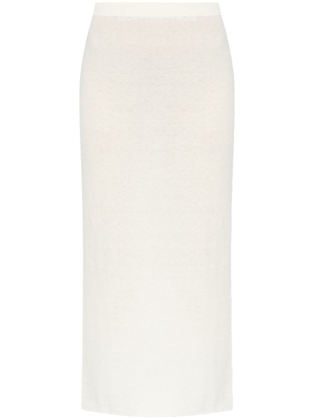 knitted column skirt - 1