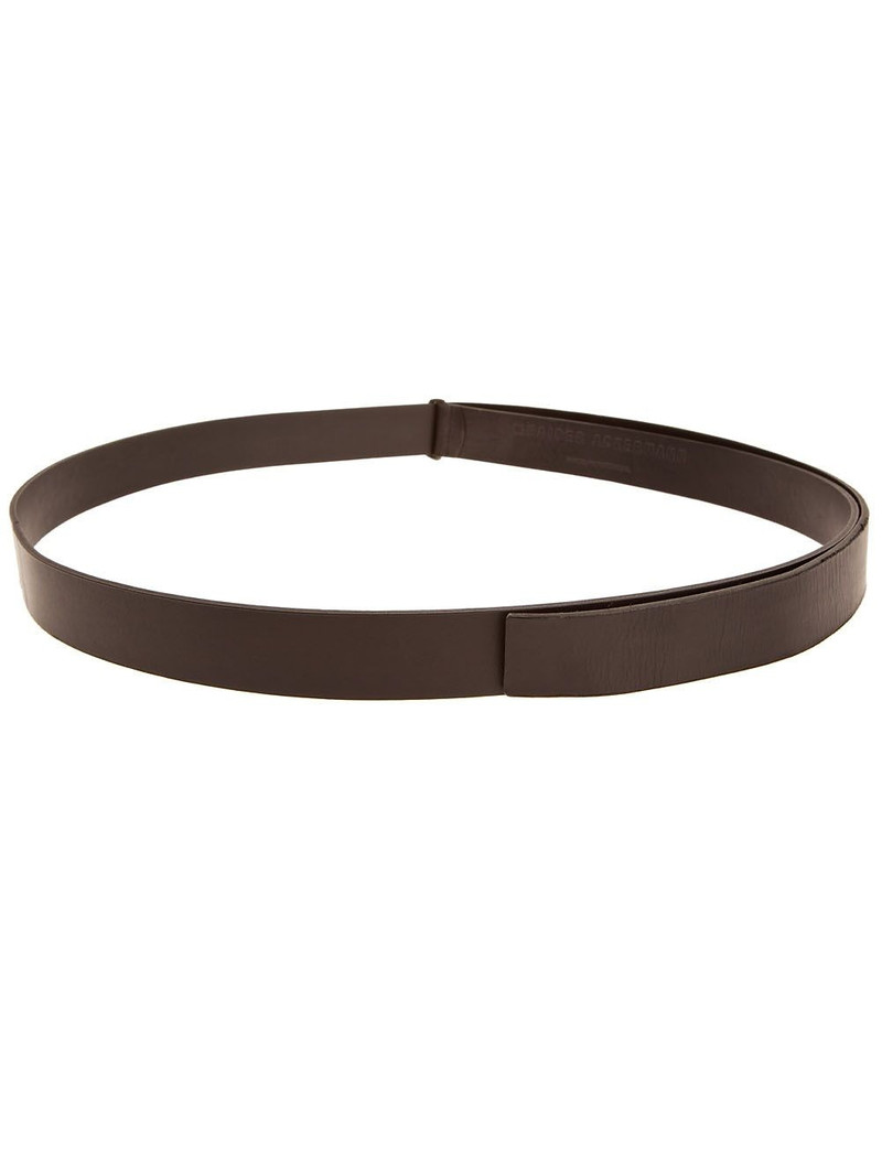 Haider Ackermann skinny leather belt outlook