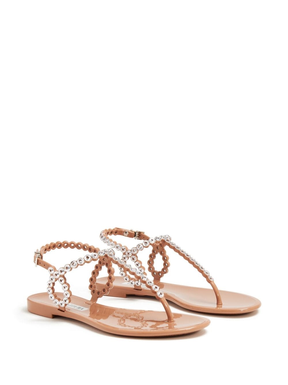 Almost Bare crystal-embellished sandals - 2