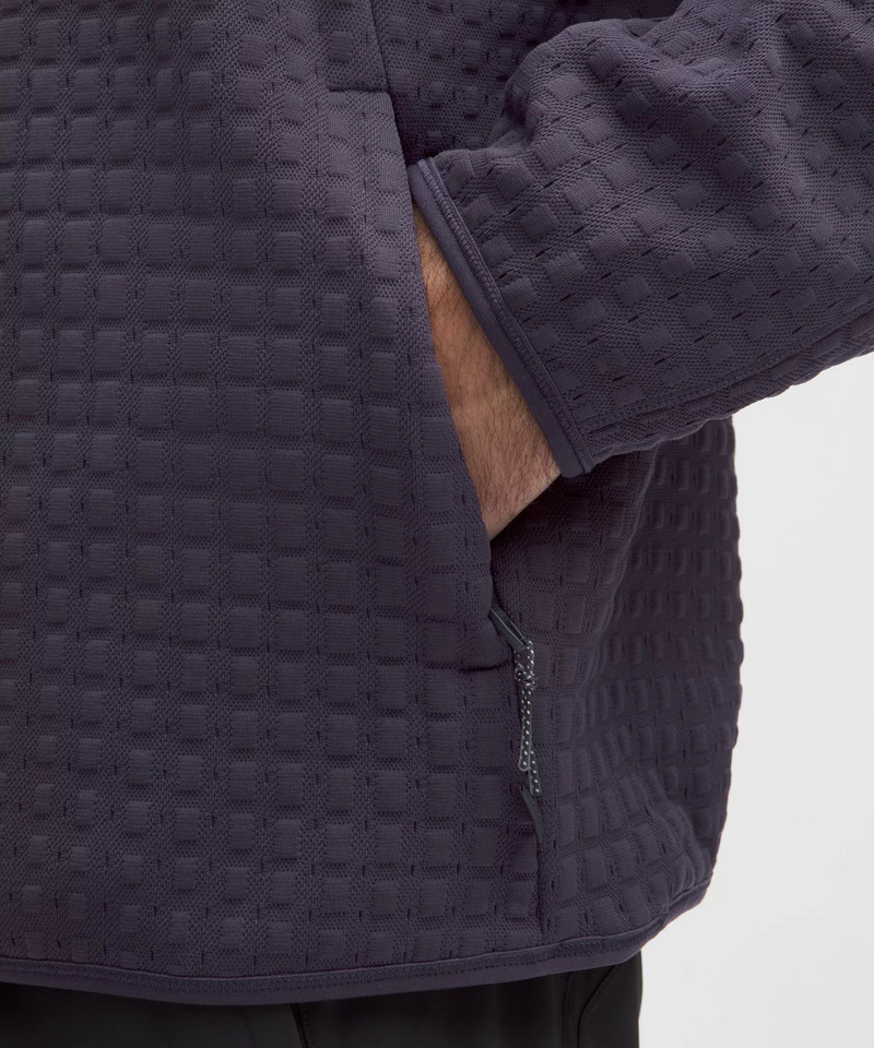 3D Waffle-Knit Jacquard Pullover 5