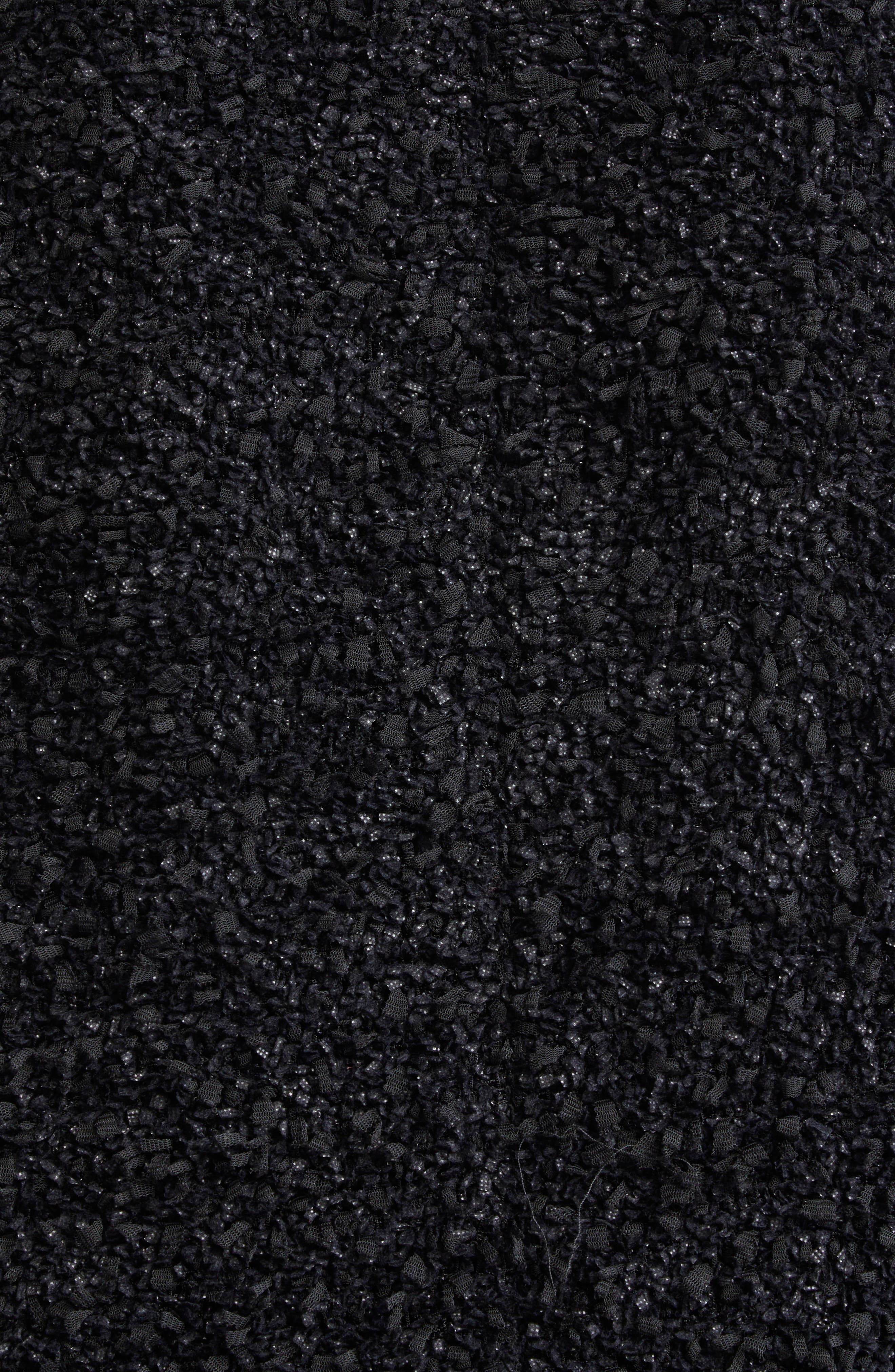 Balmain Tweed Spencer Jacket in Black at Nordstrom - 6