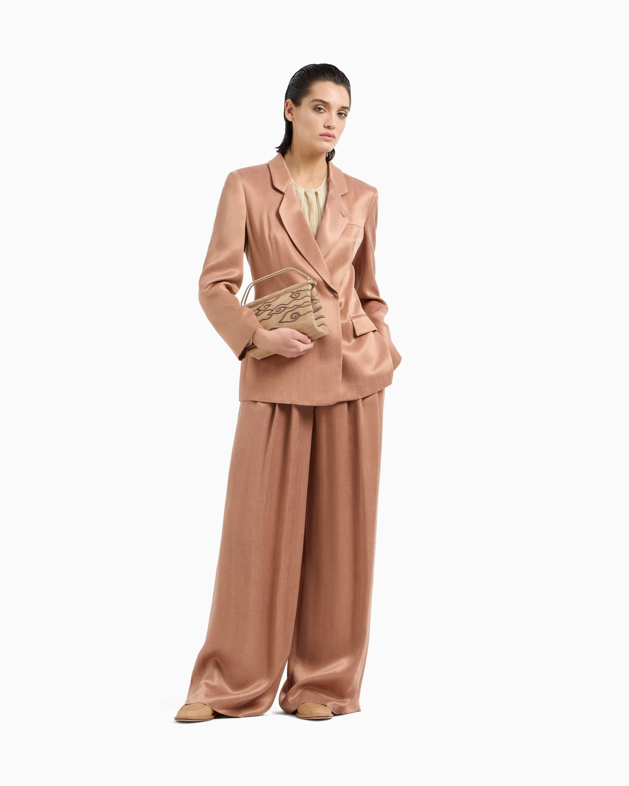 SILK GEORGETTE SHIRT - 2