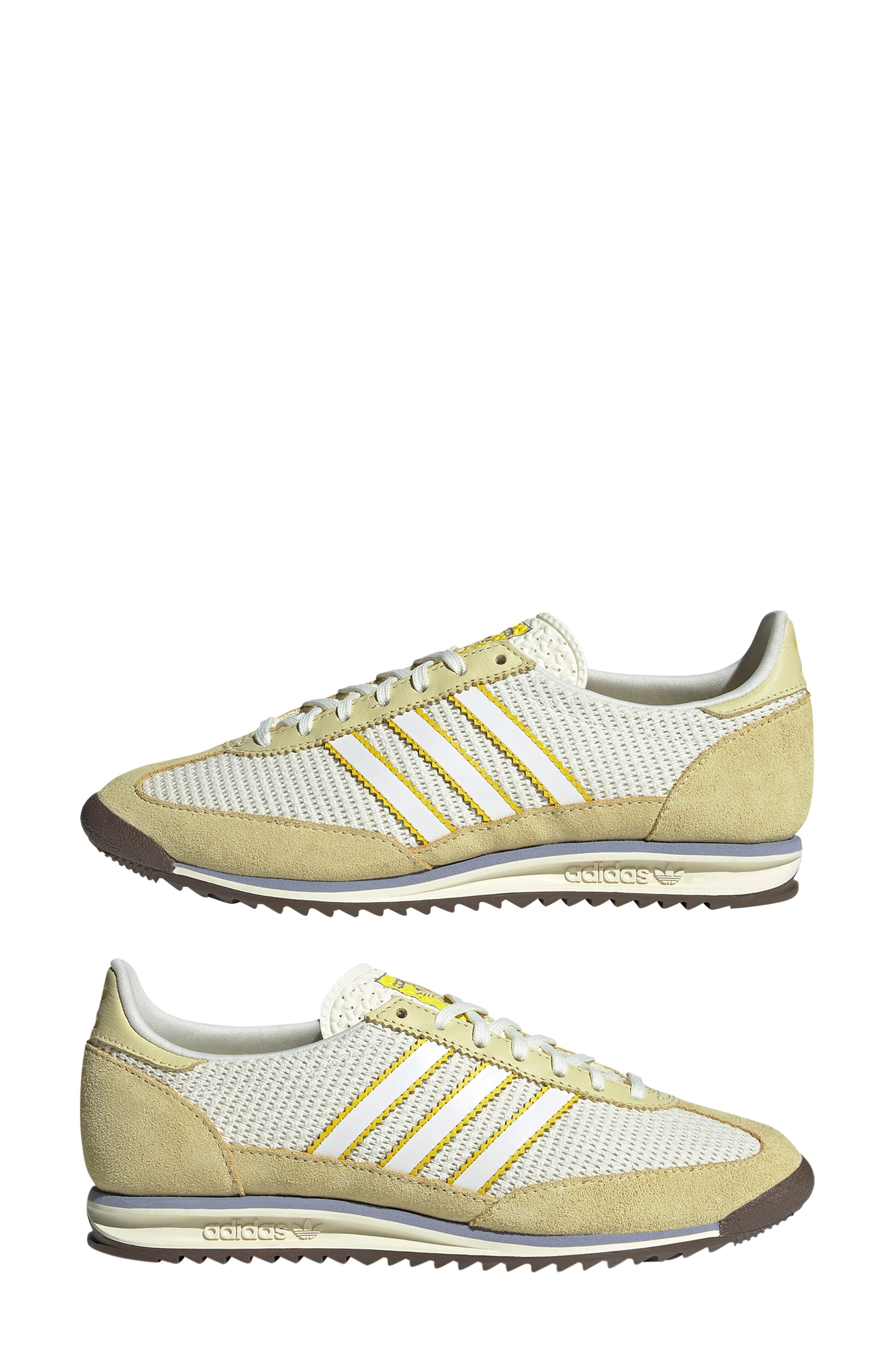 adidas SL 72 Sneaker in Ivory/Yellow/Powder Yellow at Nordstrom - 9