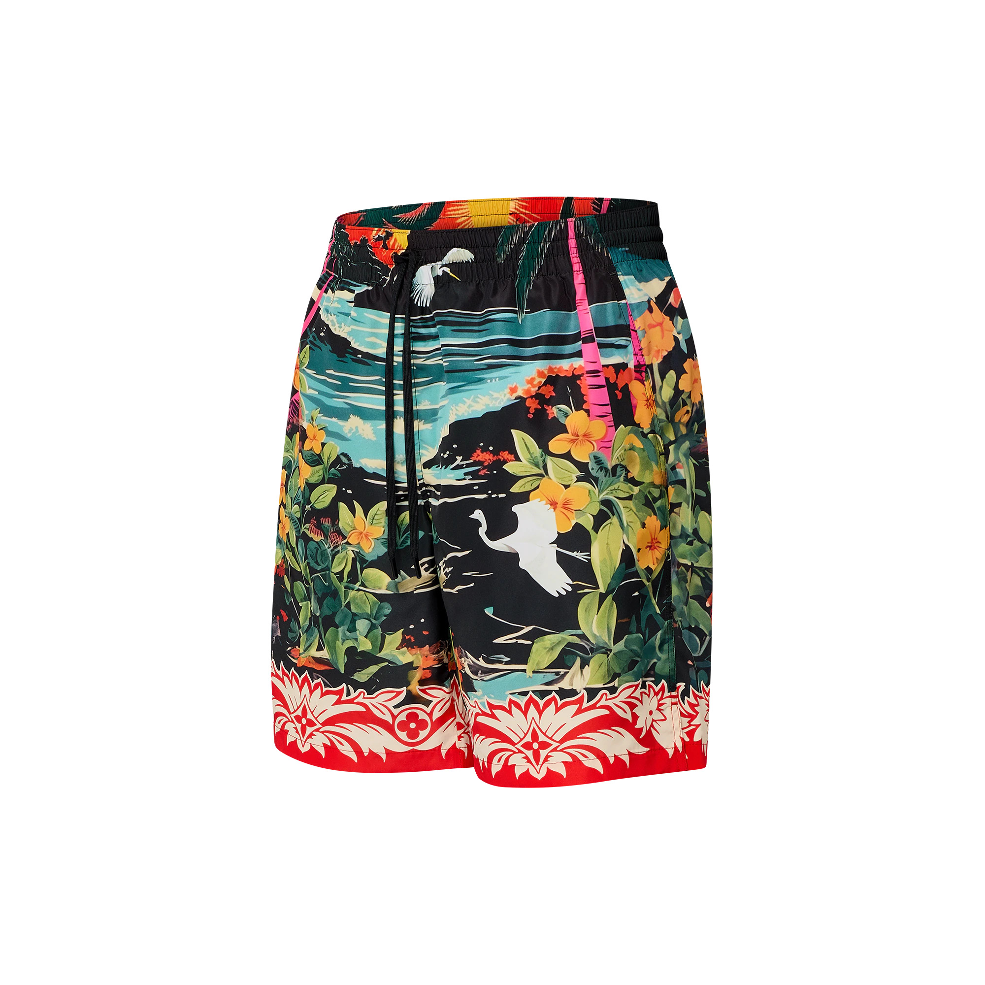 Printed Nylon Swim Shorts - 2