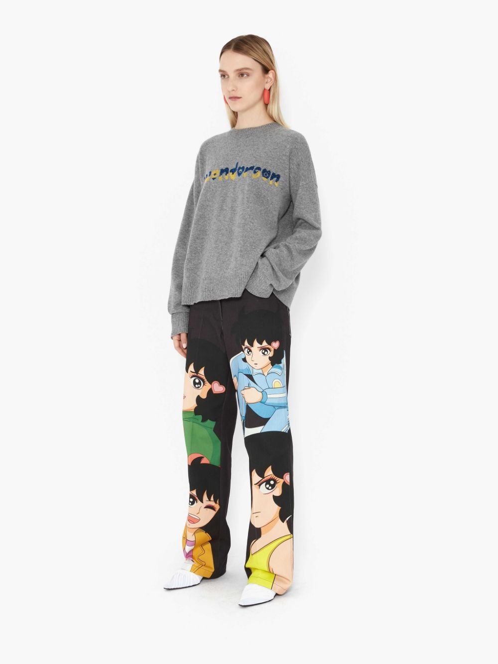 RUN HANY LOGO CREW NECK JUMPER - 3