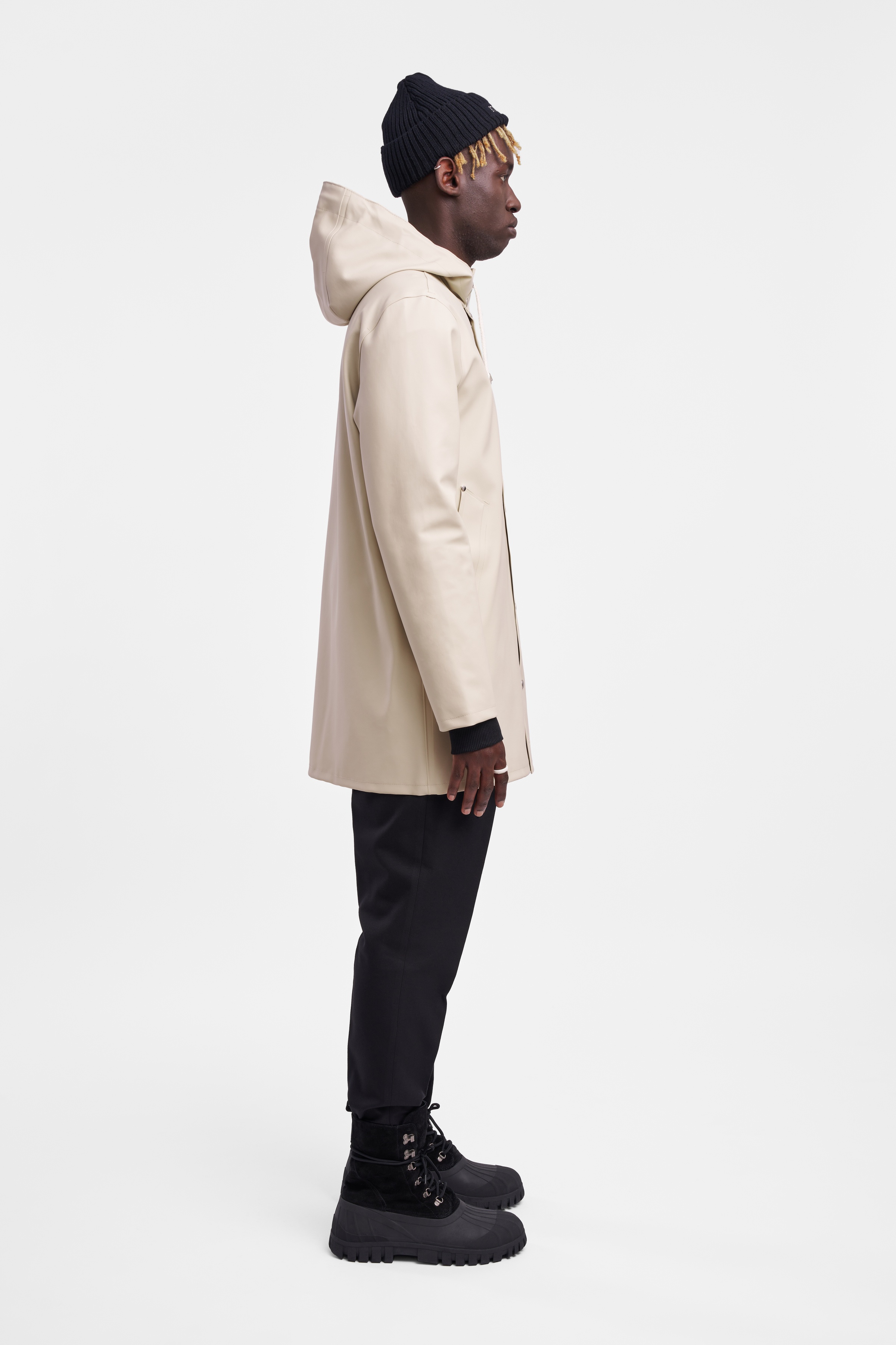 Stockholm Raincoat Oyster - 3