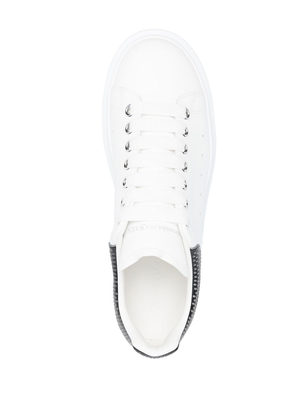 Alexander McQueen perforated-detailing low-top sneakers - White