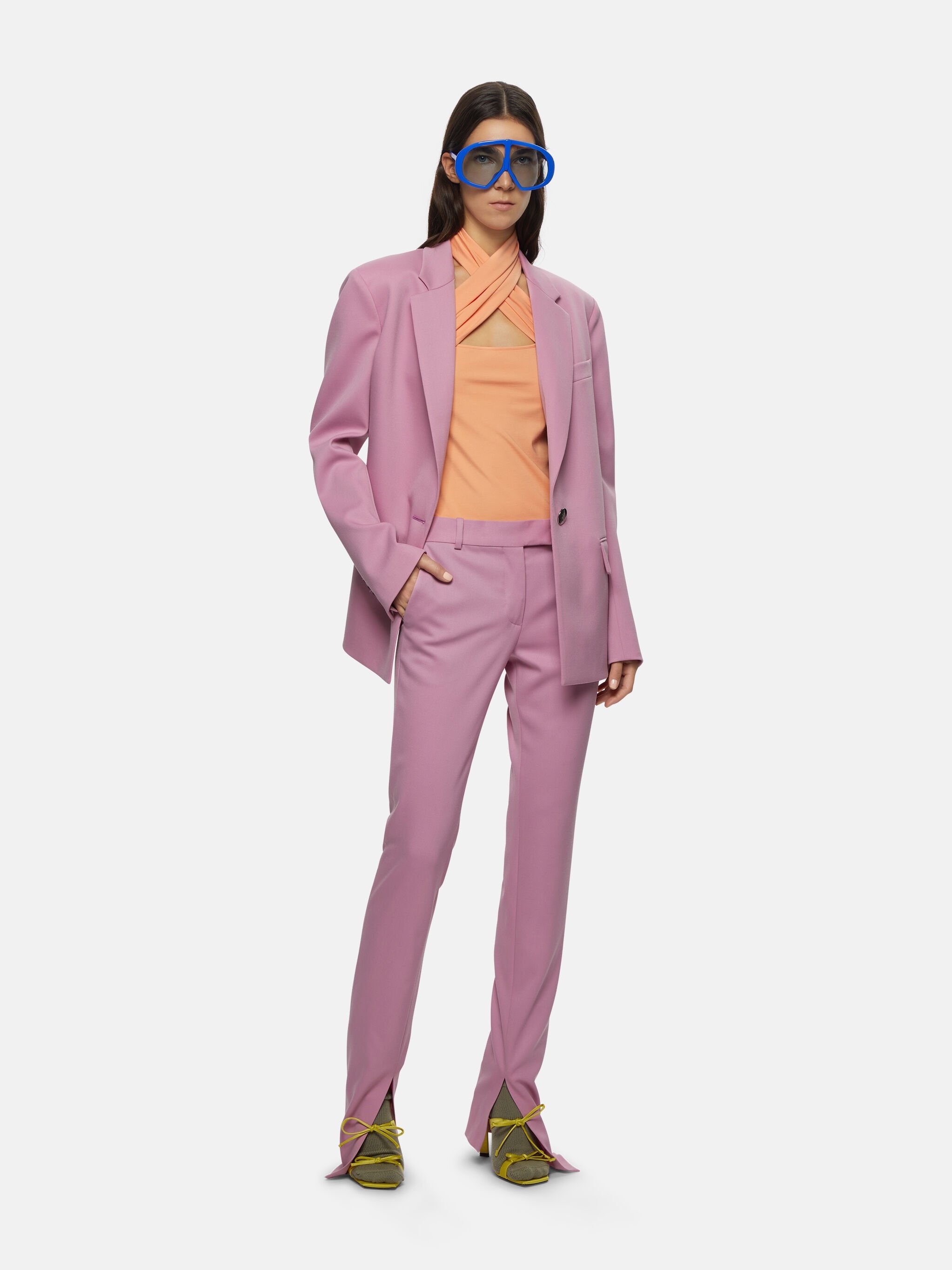 ''BIANCA'' ORCHID HAZE BLAZER - 2
