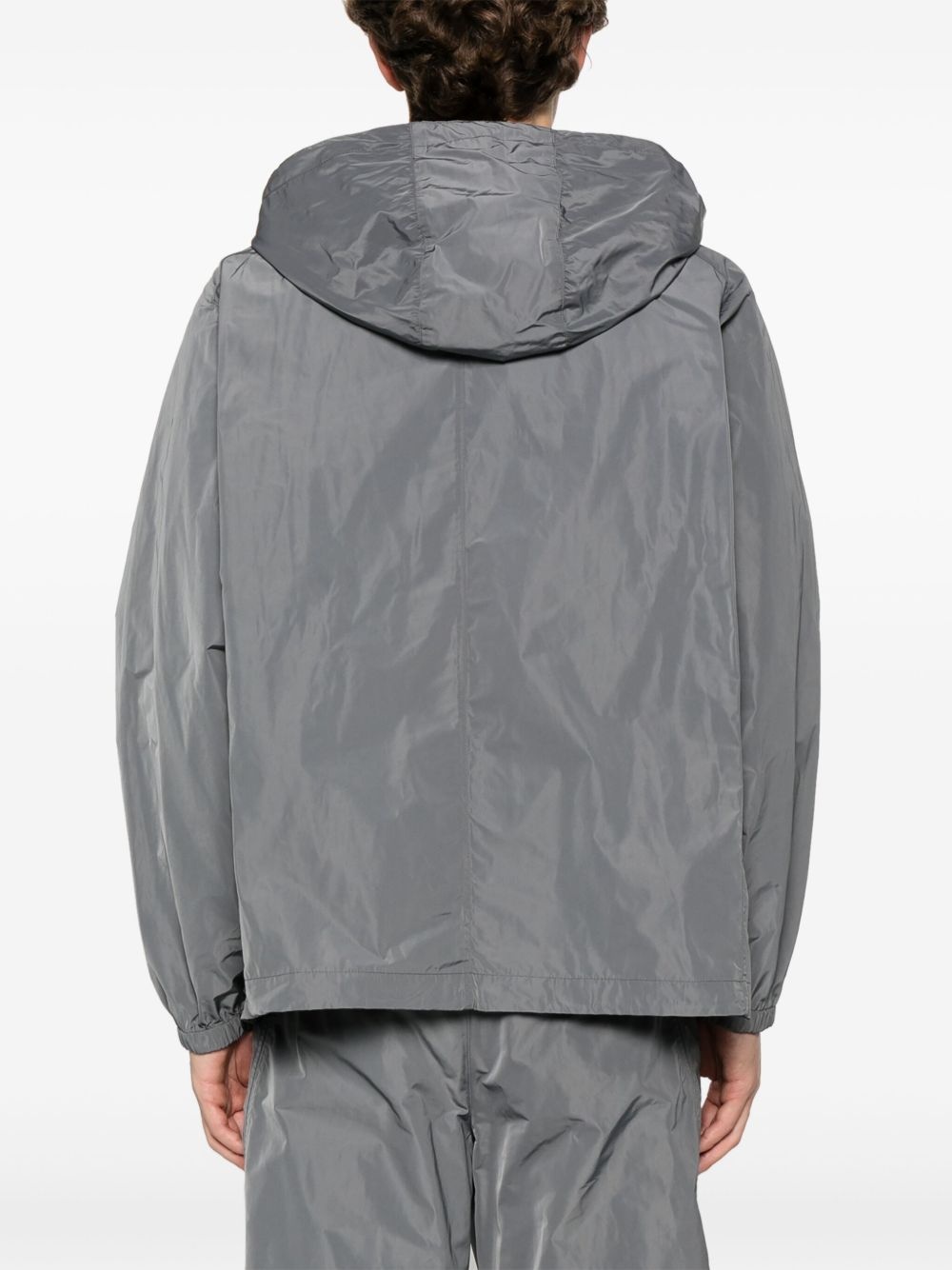 logo-print jacket - 4