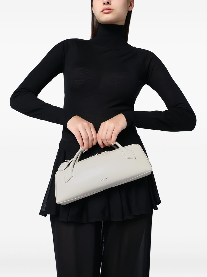 Alaïa Le Teckle leather bag outlook