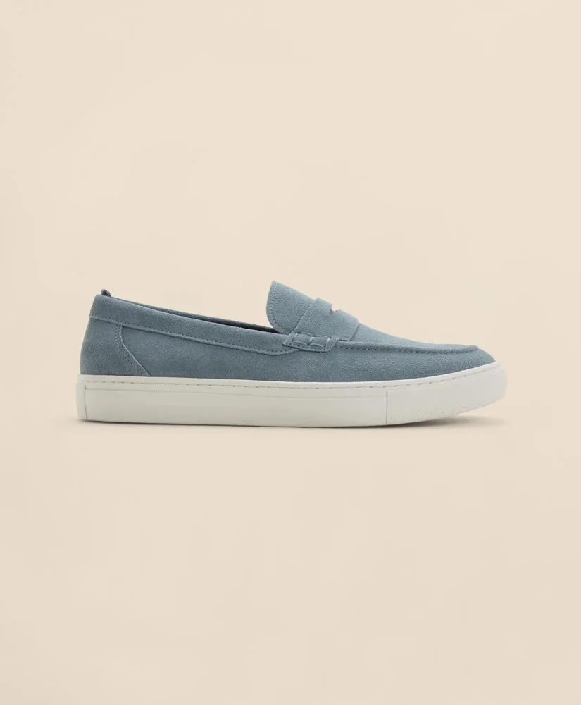 Leather Slip-On Loafers - 1